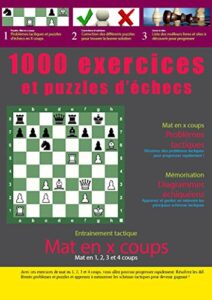 1000 exercices et puzzles d'échecs
