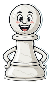 Pion souriant
